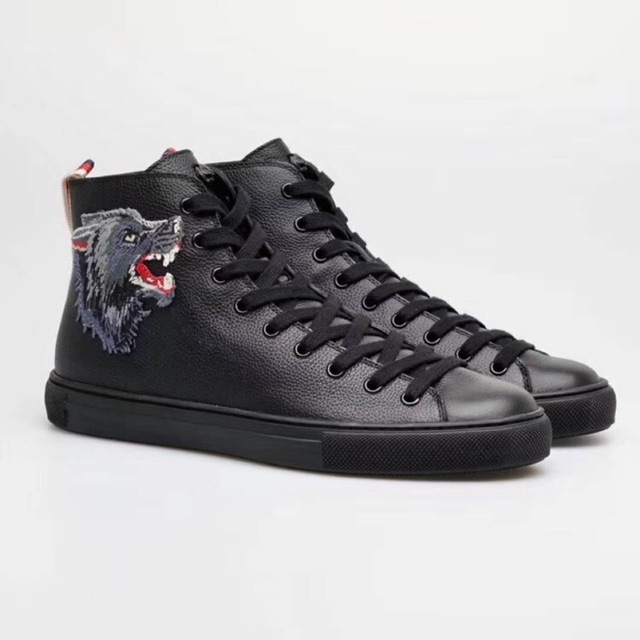gucci wolf high tops