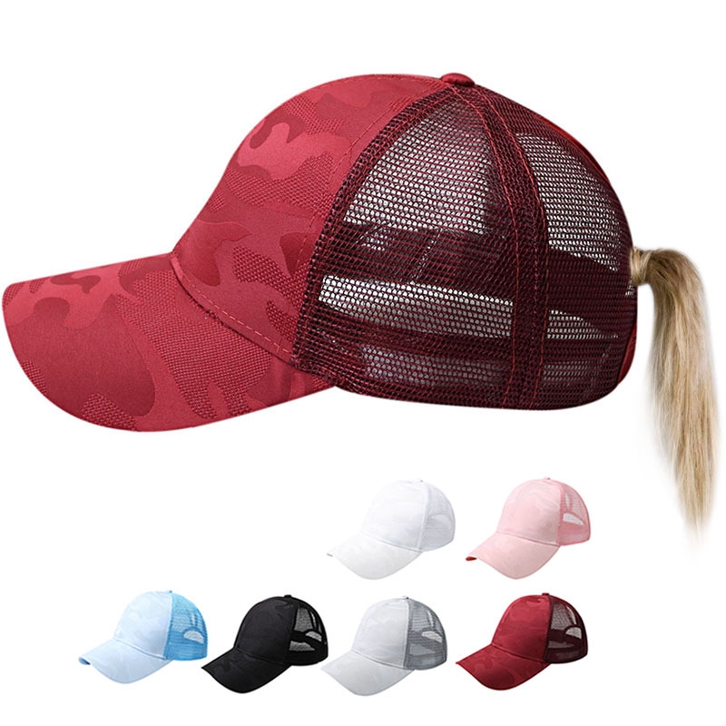 baseball cap with hole for ponytail