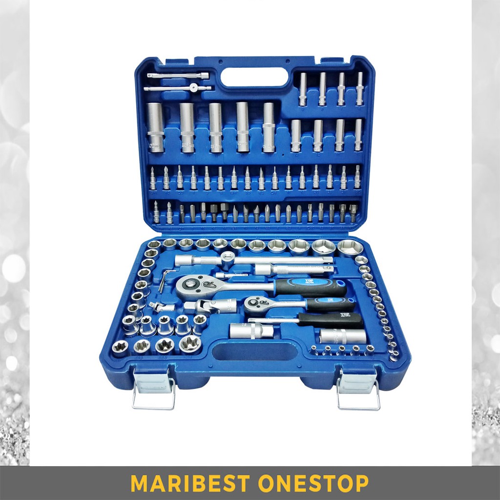 TOP HELPER TH108 108PCS SOCKET WRENCH SET | Shopee Malaysia