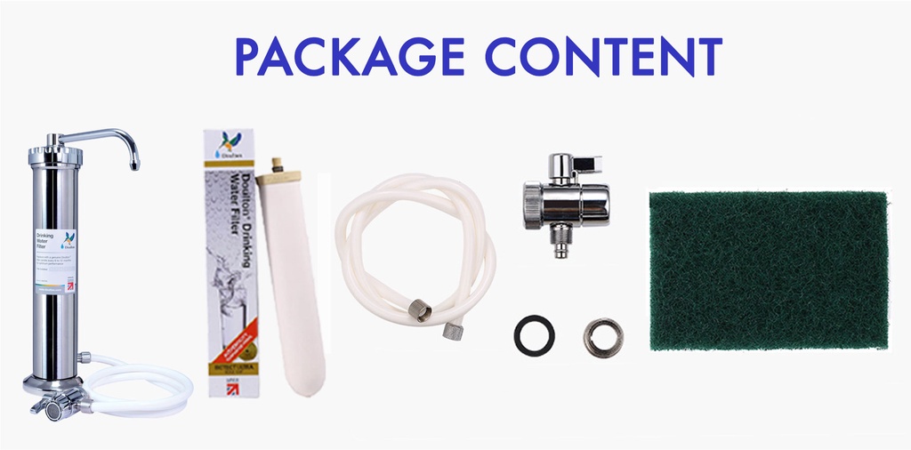 Doulton DBS Stainless Steel + Biotect Ultra 2501 NSF Direct Drinking