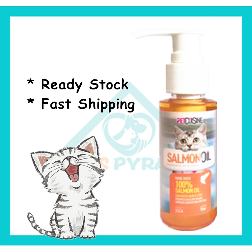 Petcuisine Salmon Oil for Cat 75ml Fish Oil Kucing Shopee Malaysia