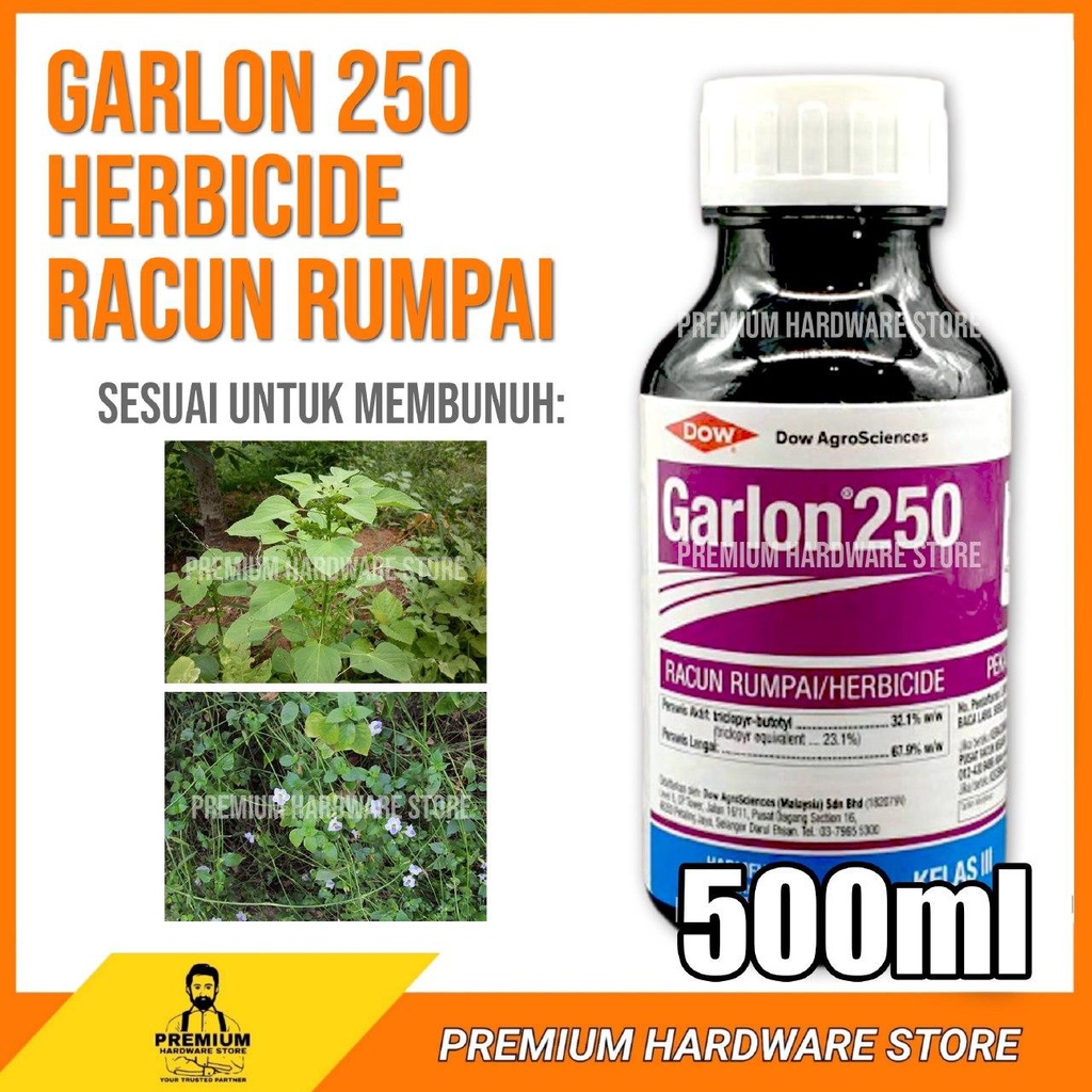 maagd Meting Mooi Garlon 250 Herbicide Dow (500ml) | Shopee Malaysia