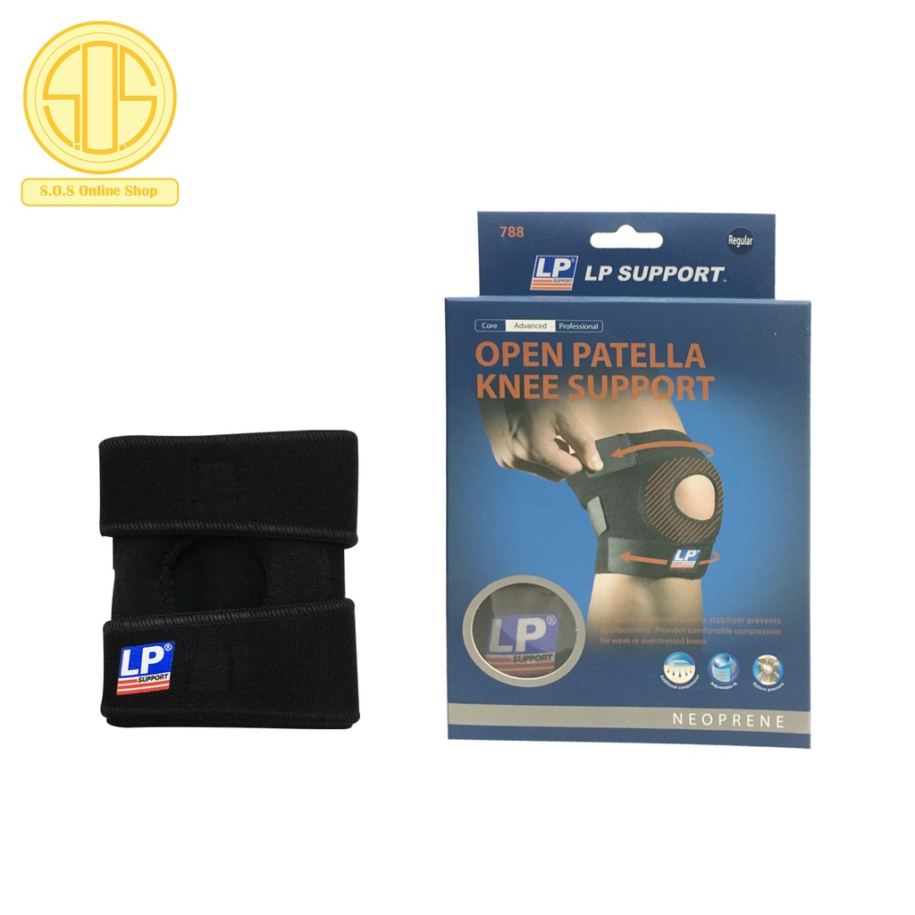LP 788 Open Patella Knee Support (LP Knee Guard) [1pc/box]