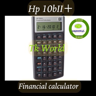 Hp 10bii Financial Calculator Financial Consultant Calculator Shopee Malaysia