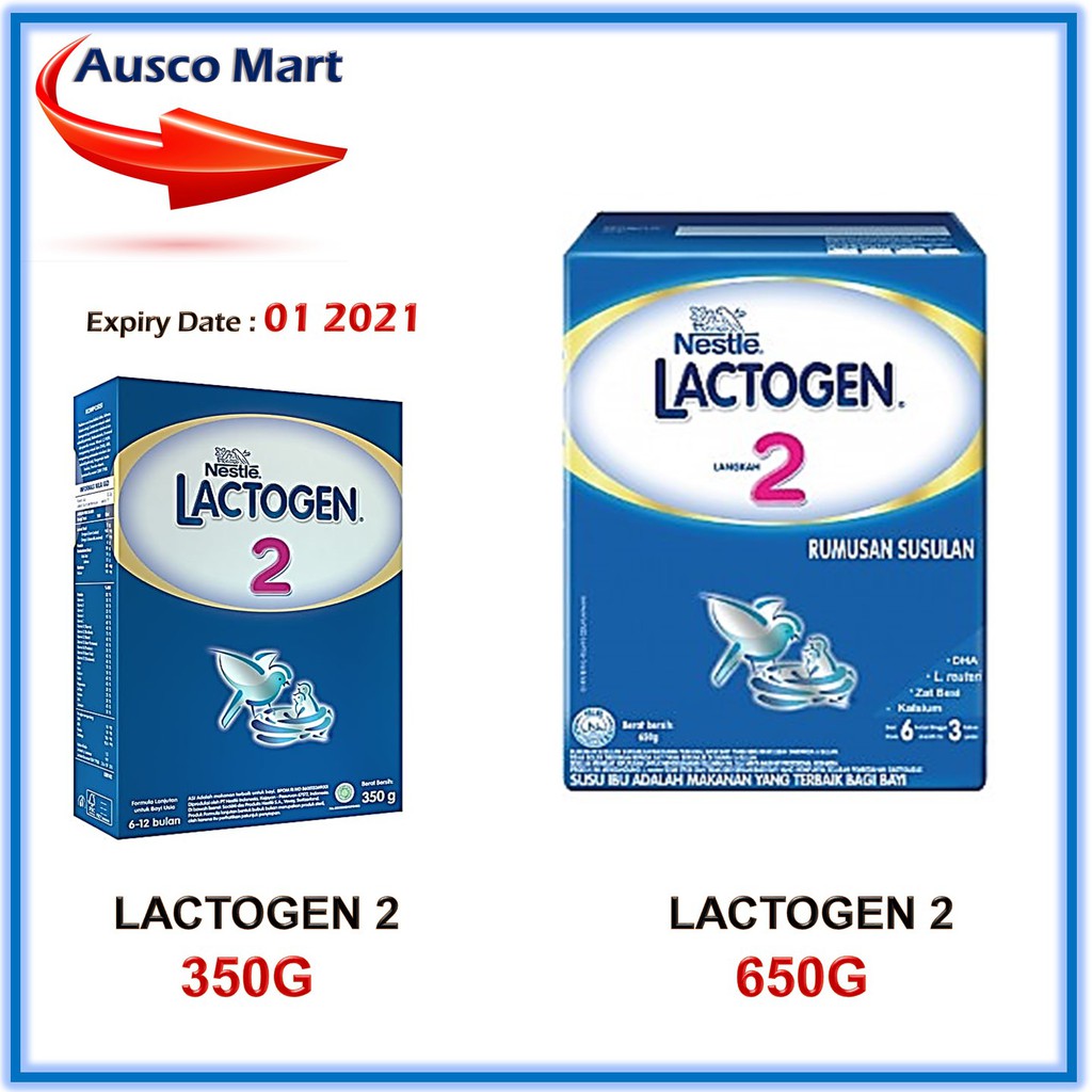 Nestle Lactogen 2 350g 650g Shopee Malaysia
