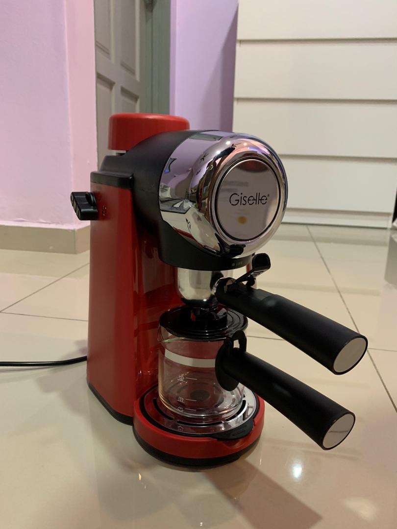 Giselle Espresso Coffee Milk Bubble Maker Machine (800W) KEA0330RD