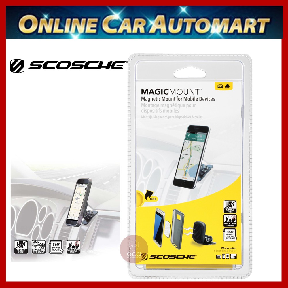 Scosche Magic Mount Magnetic Dash Mount for Mobile Devices