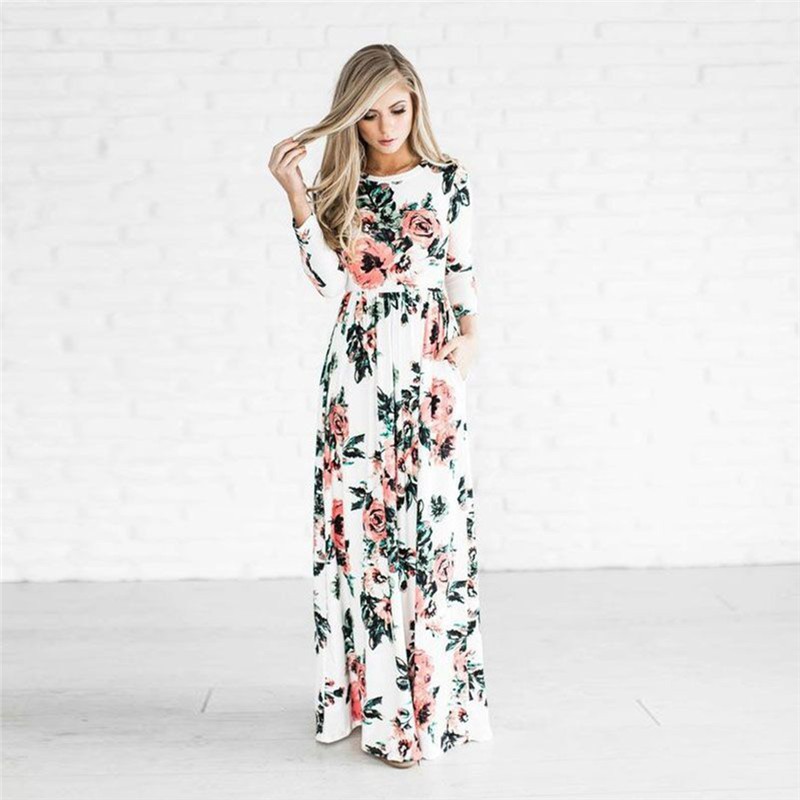 floral theme dress