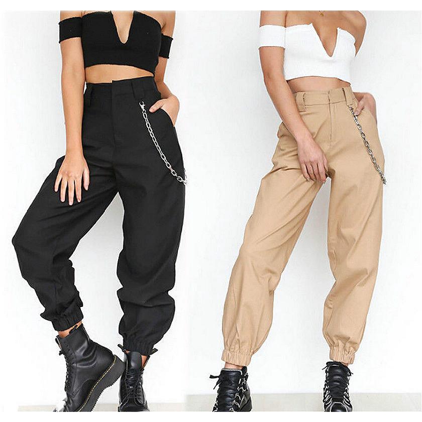 skinny high waisted joggers