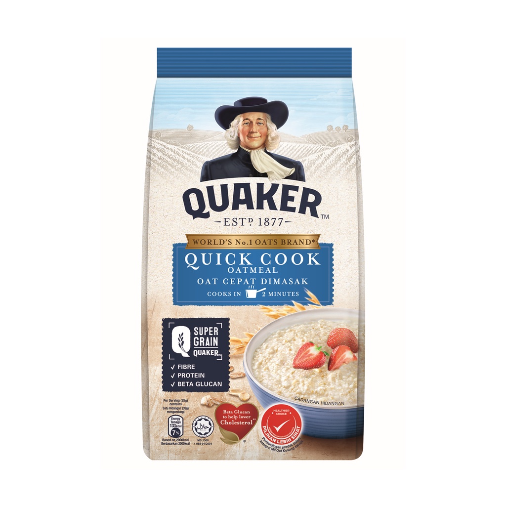 Quaker Oats - Quick Cook (300g) | Shopee Malaysia