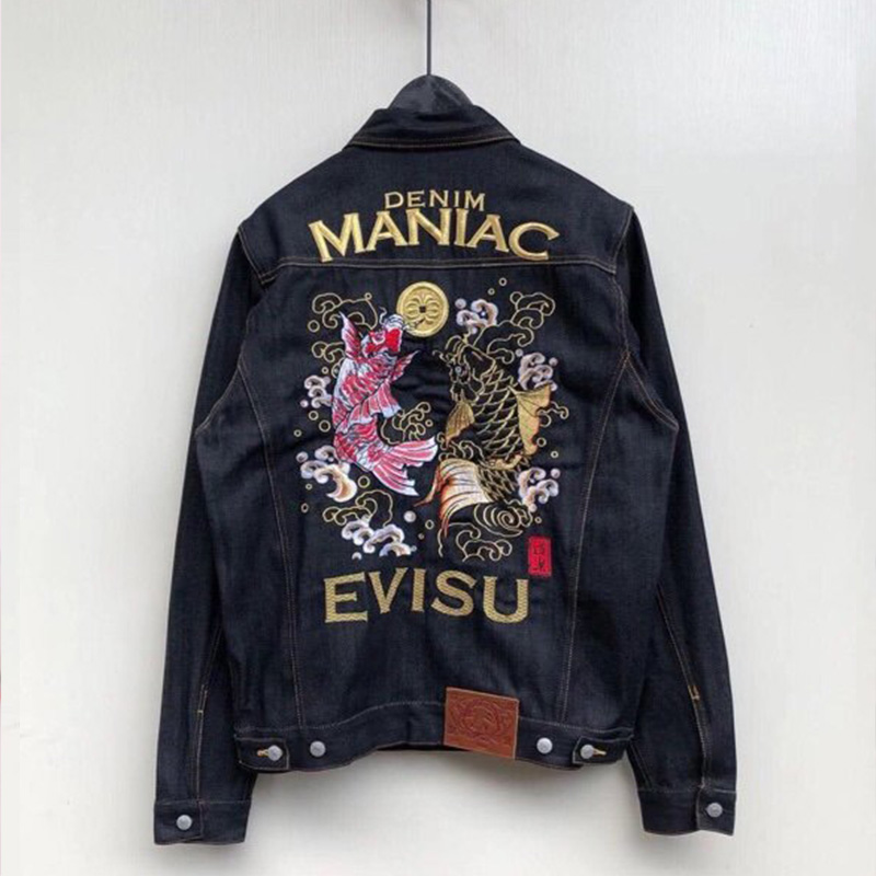 evisu denim jacket