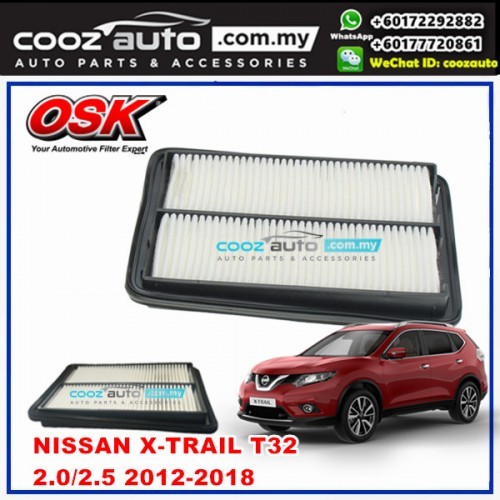 Nissan x trail air filter