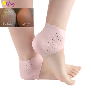 Heel Protector Anti Crack Moisturizing Foot Care Pain 1 Pair (012)
