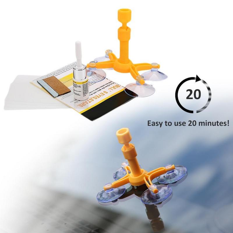 Have Premium (SHIP WITHIN 24 HOUR) Ubat Cermin Kereta Retak/Windshield Repair/Windshield Car Repair Set Reliable Vers...