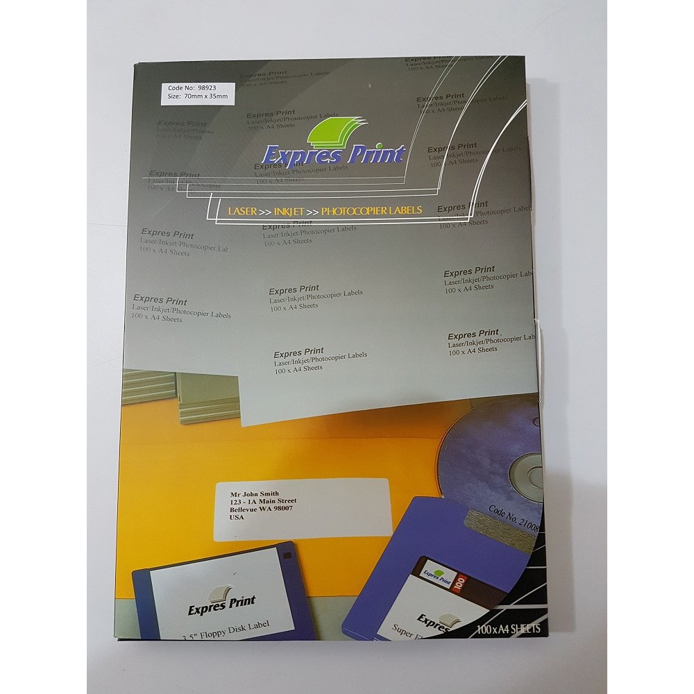 labels for printer a4