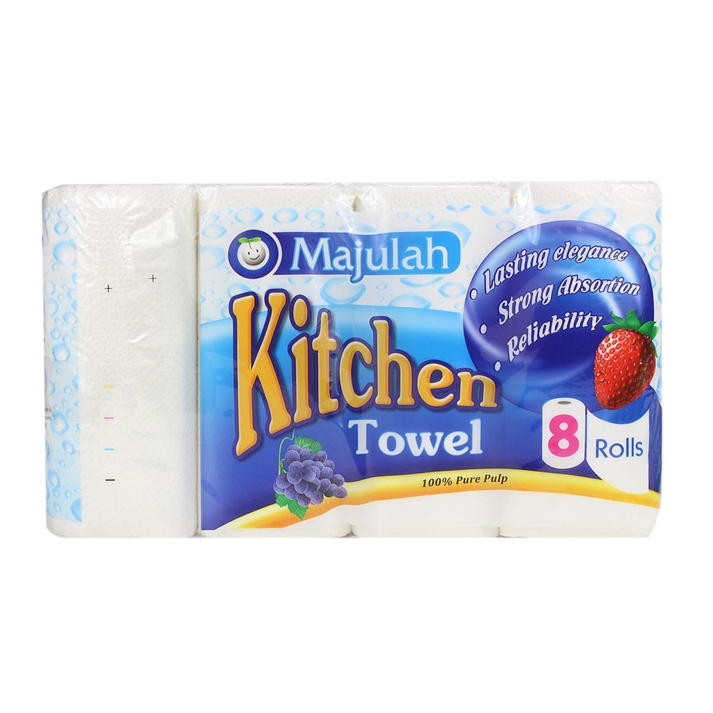 Majulah Kitchen Towel (8 rolls) Shopee Malaysia