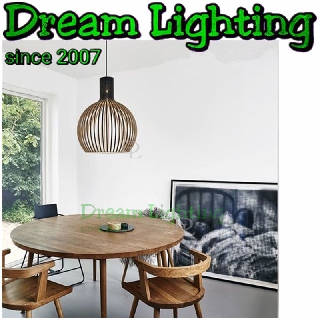 Dream Lighting Gabbia Black Pendant Light 36CM L Size 