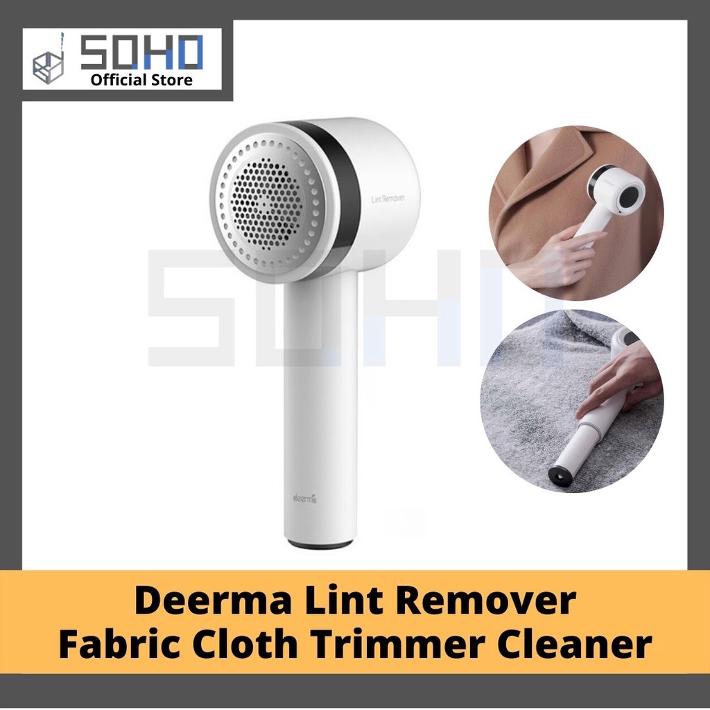 Deerma Lint Remover Rechargeable Lint Remover Fabric Cloth Trimmer Cleaner Clothes Hair Ball