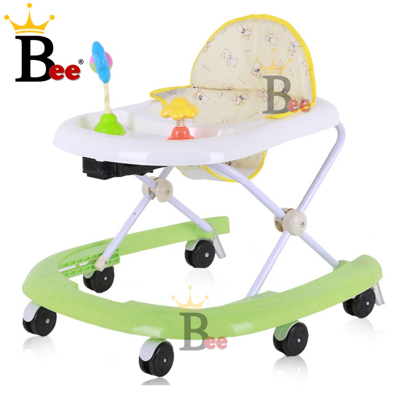 6 wheel baby walker