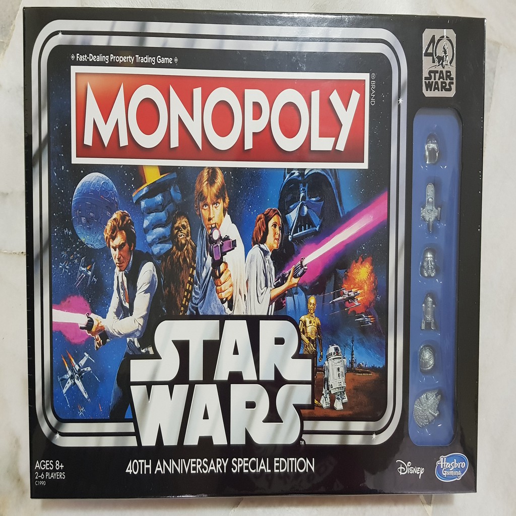 star wars monopoly 40th edition