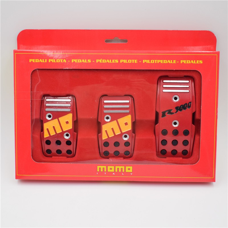 Car Styling MOMO Racing Pedals Universal Manual Accelerator Pedals