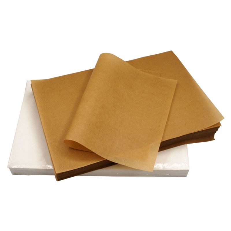 Bakery Parchment Paper Baking Tools Food Grade Wax Paper Kertas Minyak Biscuit Brown Non-Stick Baking Oil Paper