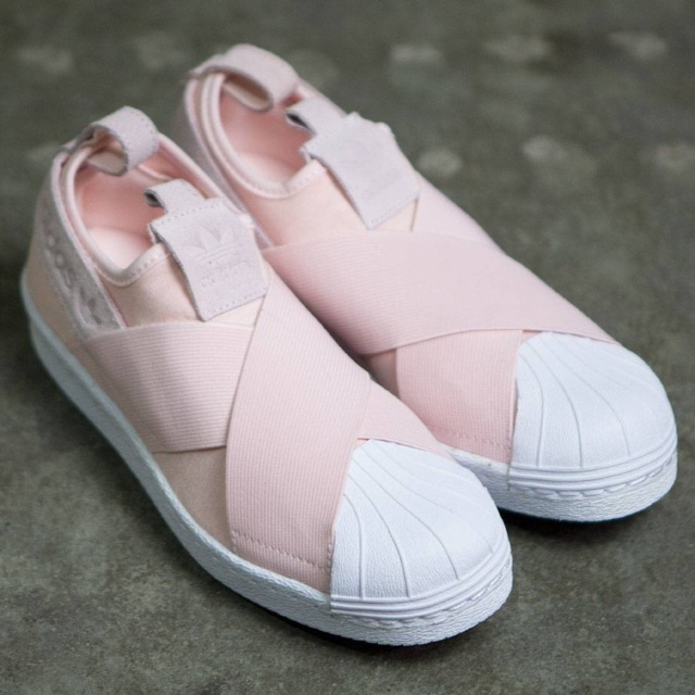 adidas superstar slip on shoes womens