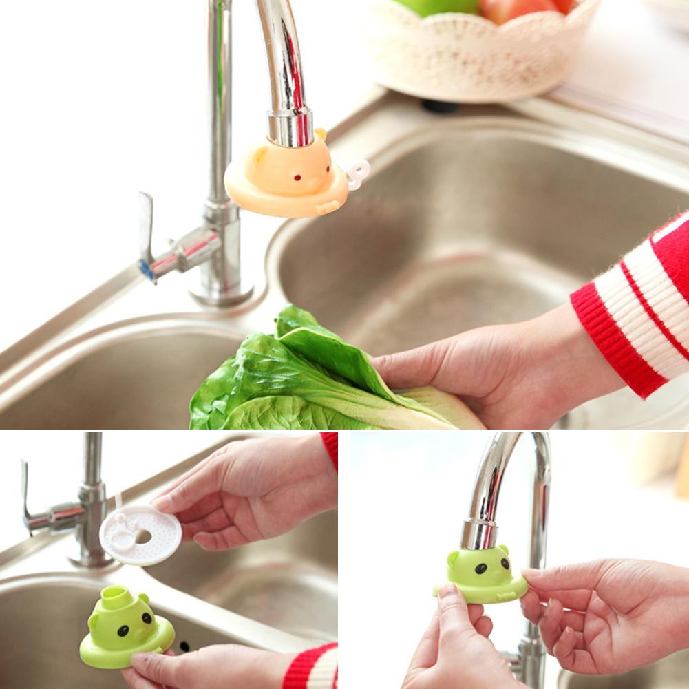 Splash Proof Water Faucet Sprayer Water Saving Flexible Sink Tap