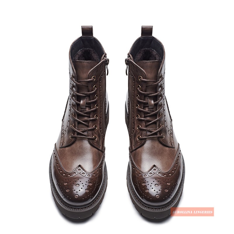 brogue shoe boots