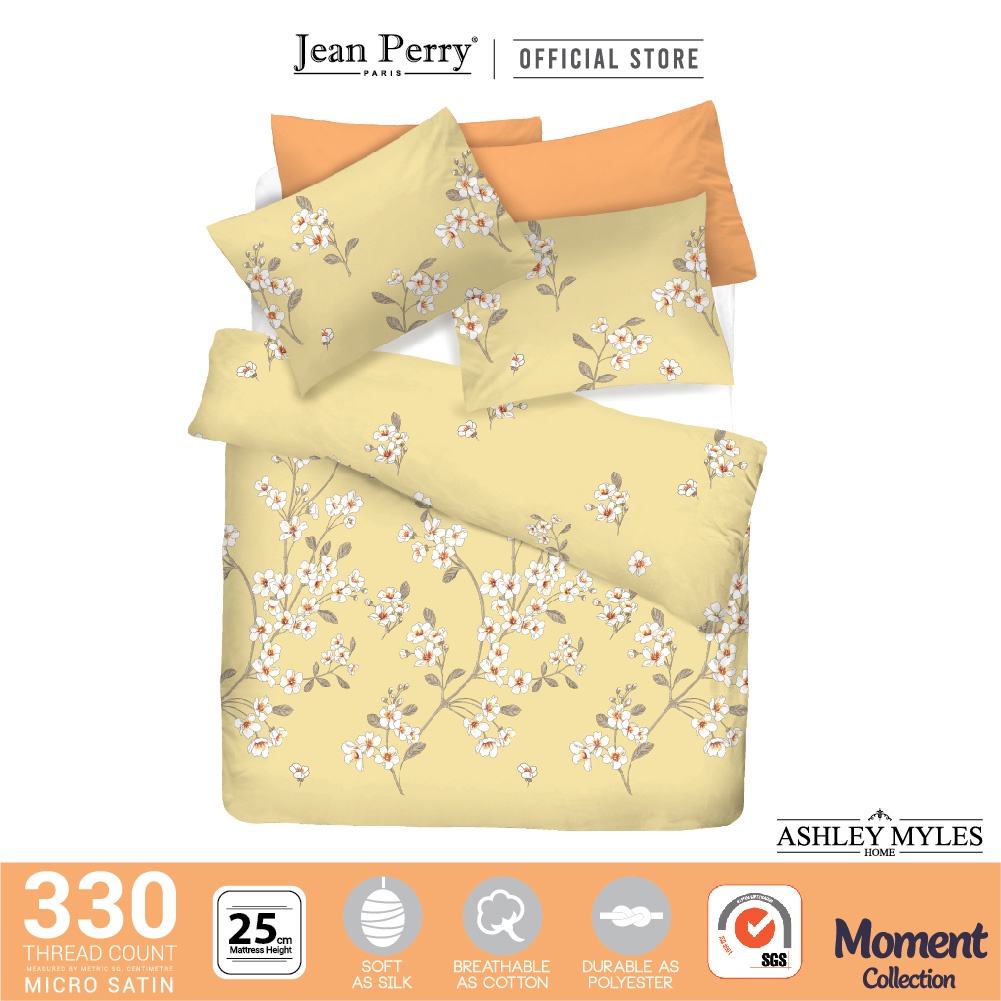Ashley Myles Moment 4-IN-1 Queen Fitted Bedsheet Set - 25cm #6