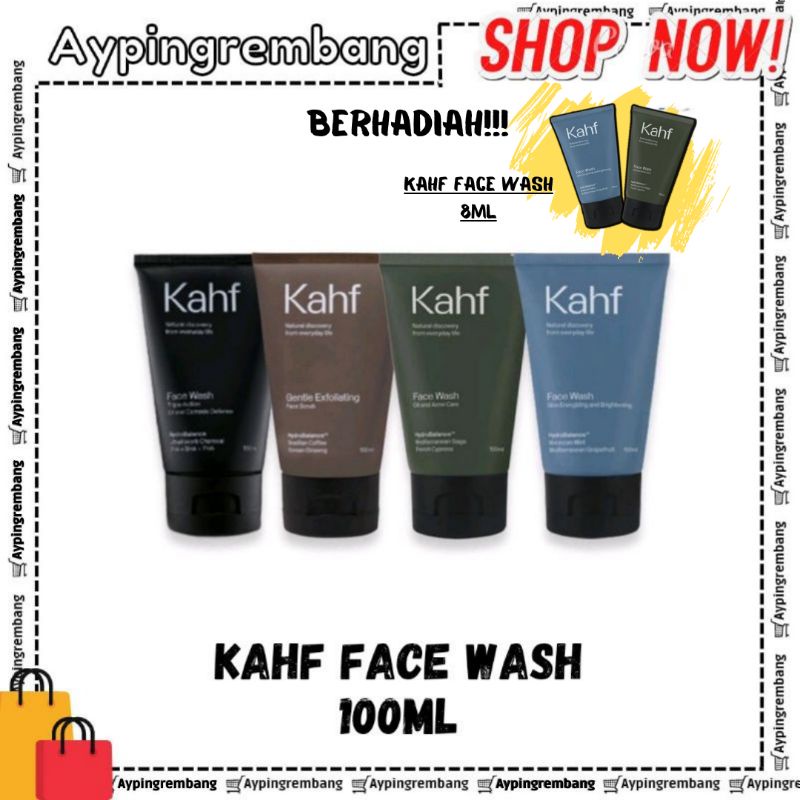 Kahf Face Wash 100ml | Shopee Malaysia