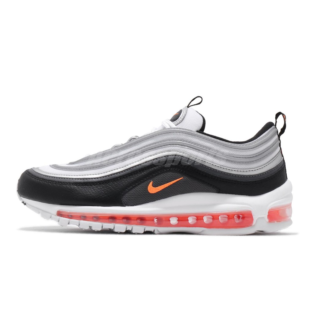 black and orange air max 97