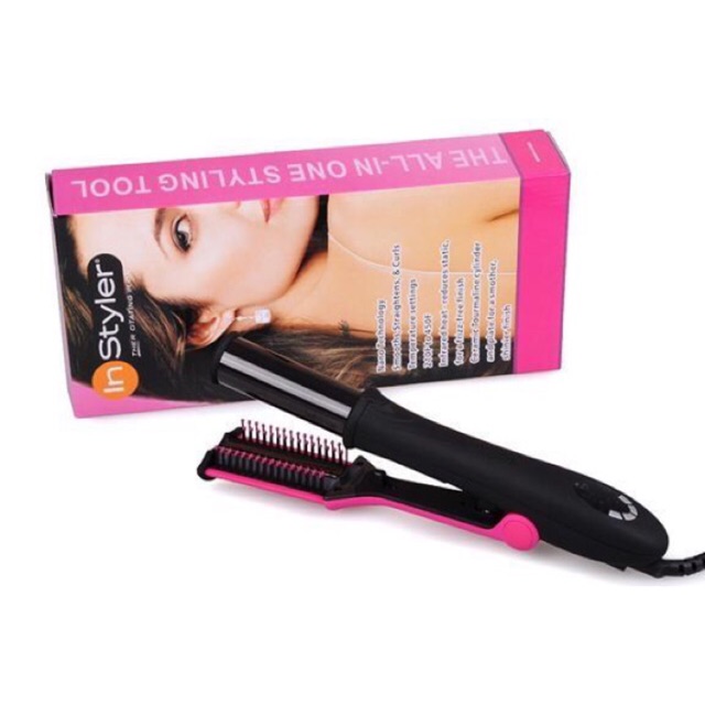 InStyler Rotating Hair Curler Straightener Babyliss (Free anti-scald protector)