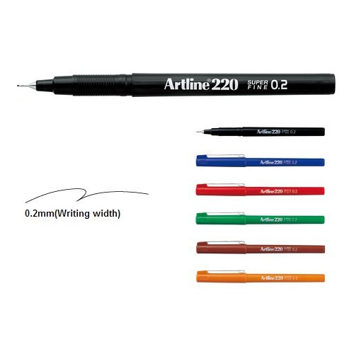 Artline Writing Pen 220 0 2mm Shopee Malaysia