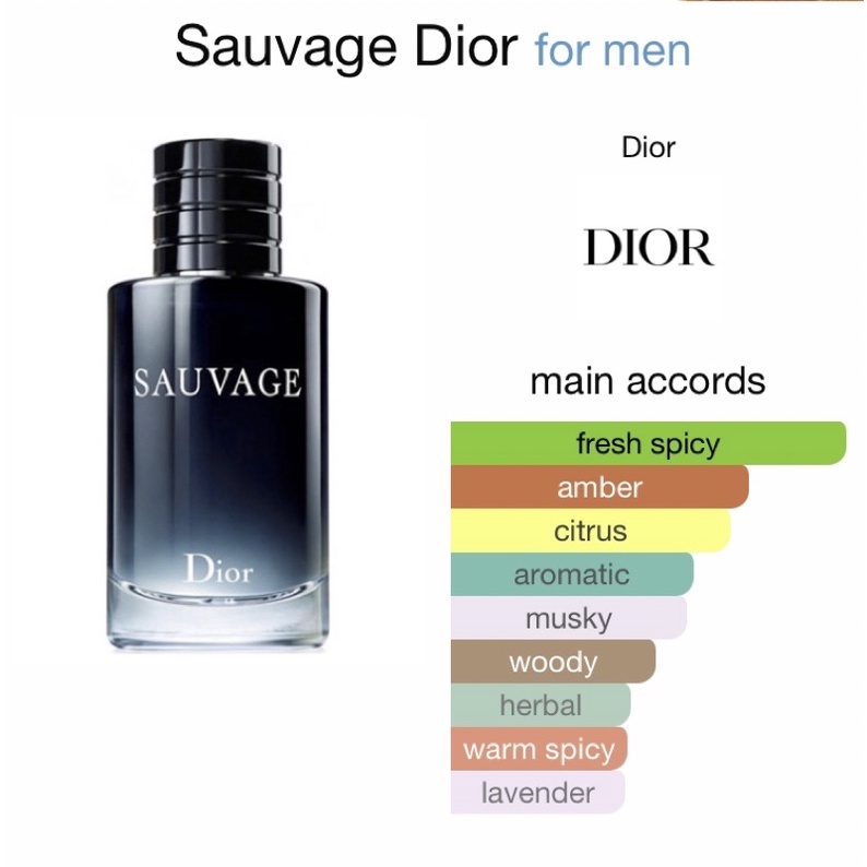 DIOR SAUVAGE | PATI PERFUME MINYAK WANGI TANPA CAMPURAN 250ML | Shopee ...