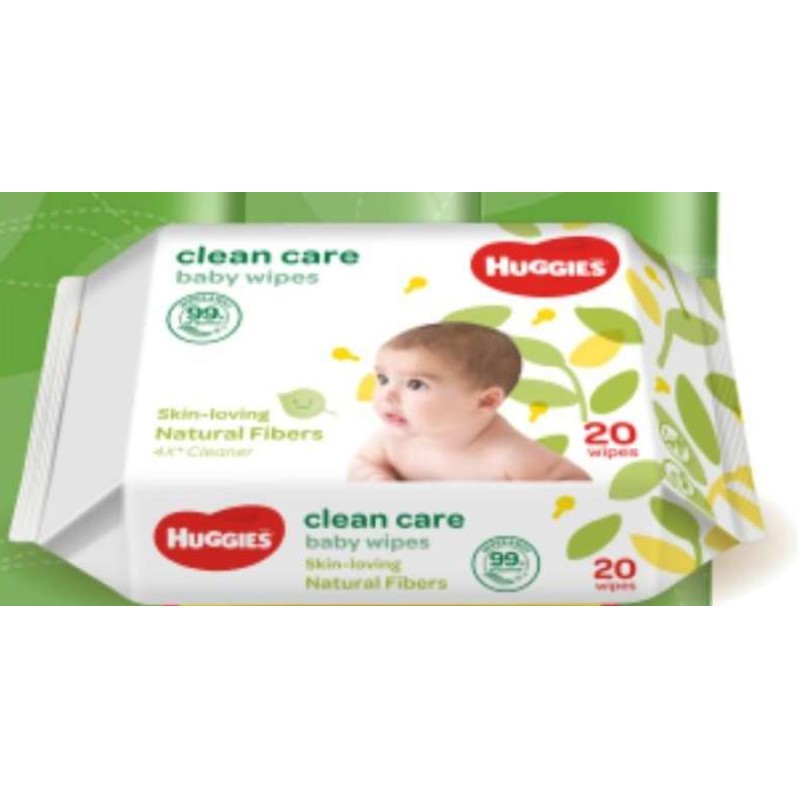 huggies clean care baby wipes