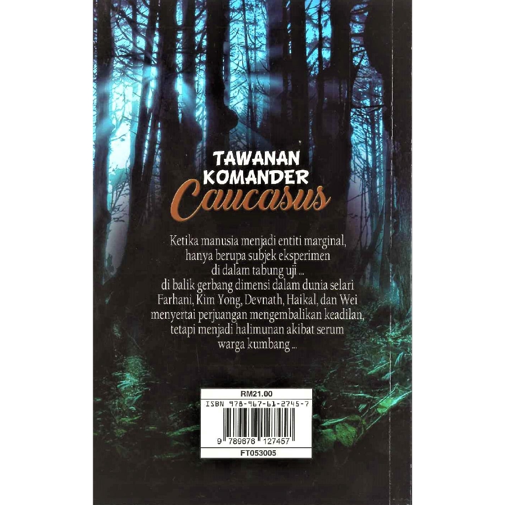 Komsas Novel Tawanan Komander Caucasus Tingkatan 3 Shopee Malaysia