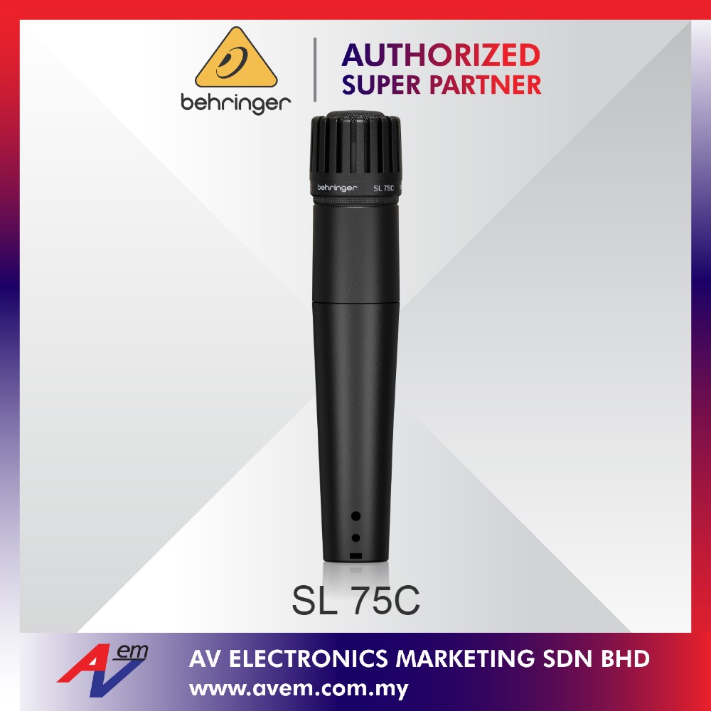 BEHRINGER SL 75C Dynamic Cardioid Microphone Shopee Malaysia