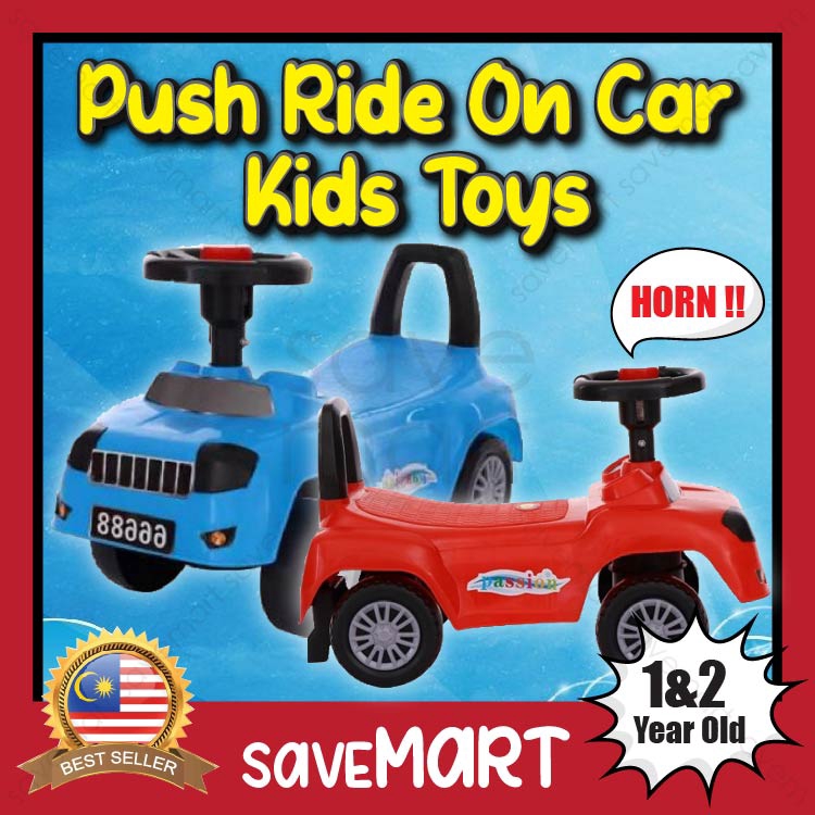 Children Mini Riding Scooter Push Ride On Car Kids Toys Horn l Kereta Mini Mainan Budak