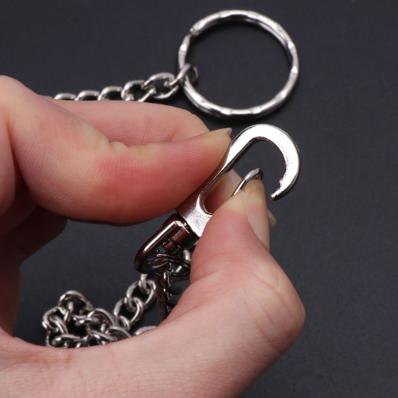 Accessory Trendy ARINHip Hop Pants Chain Secure Travel Wallet Heavy Duty Jeans Link Coil - Image 5