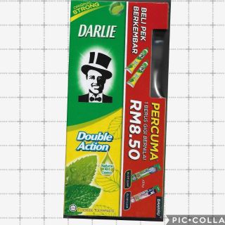 Darlie Toothpaste 50g / 75g / 100g / 175g / 250g  Shopee 