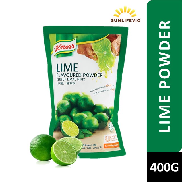 KNORR LIME FLAVOURED POWDER LIME POWDER 400GM Shopee Malaysia