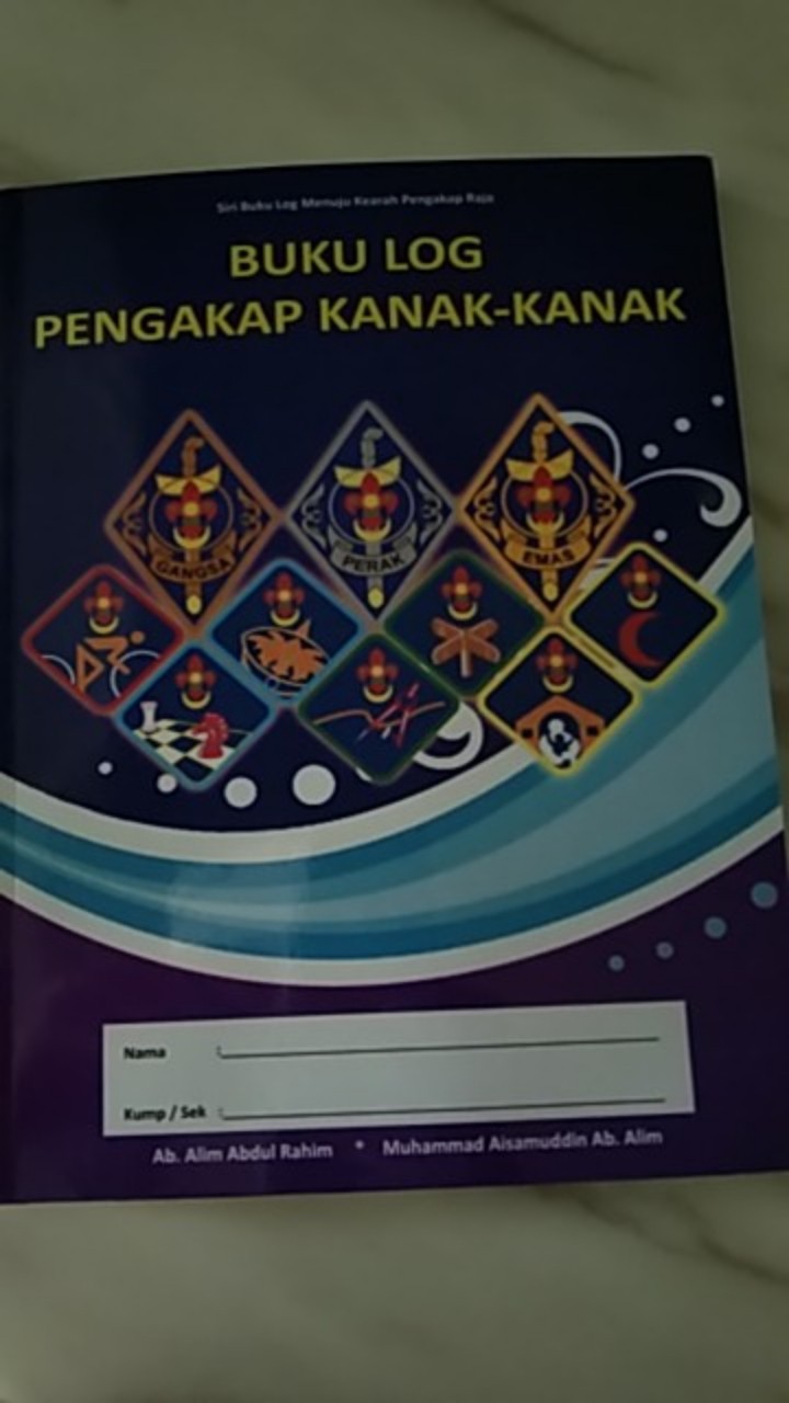 Beli Buku Log Pengakap