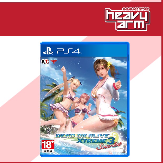 Ps4 Dead Or Alive Xtreme 3 Scarlet English Chinese 生死格鬥 沙灘排球 3 Scarlet Shopee Malaysia