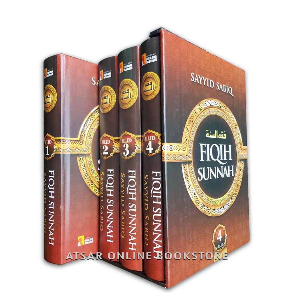 Kitab Fiqih Sunnah Karya Sayyid Sabiq Edisi Lengkap 4 Jilid Shopee