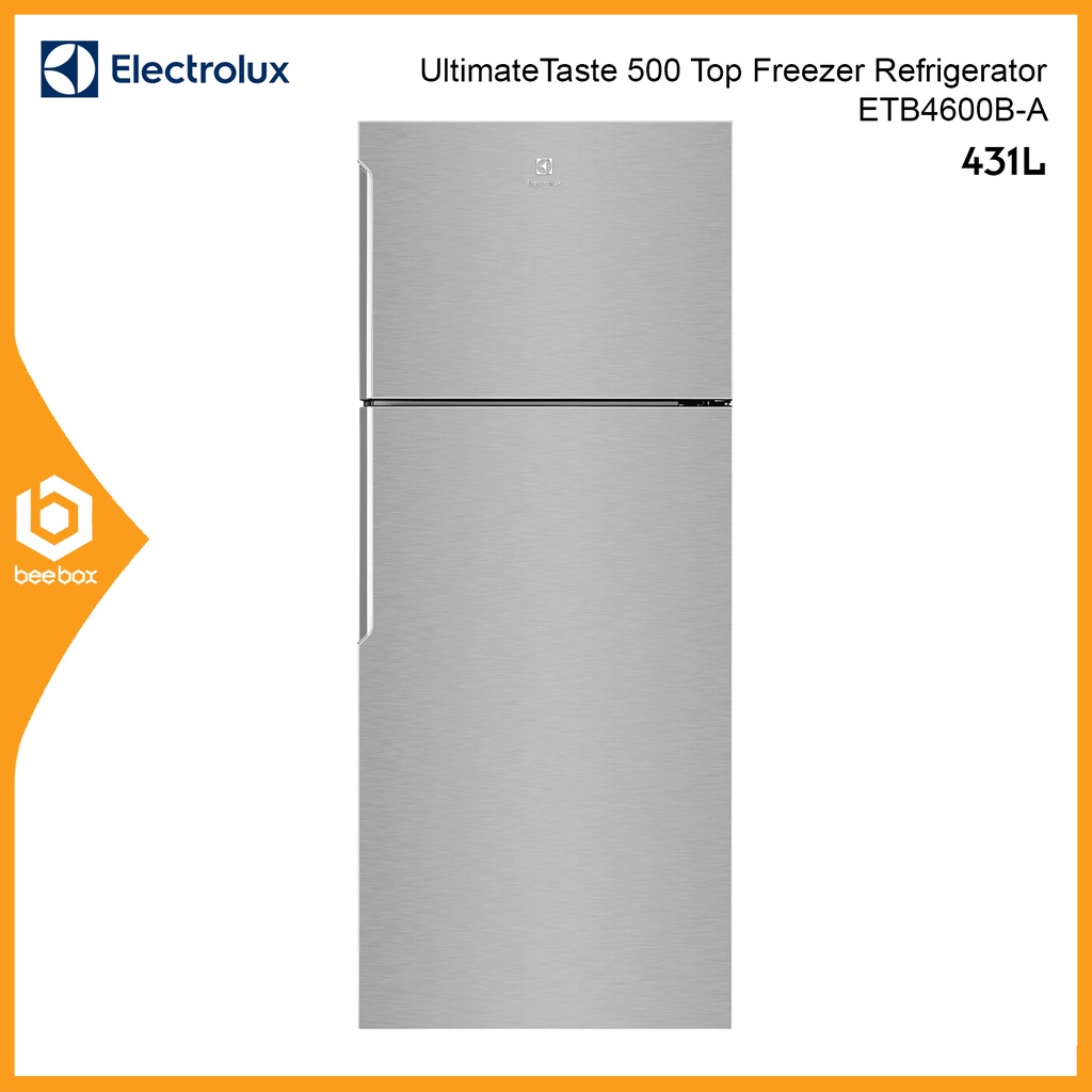 Electrolux ETB4600B-A 431L UltimateTaste 500 Top Freezer Refrigerator Inverter - ETB4600BA