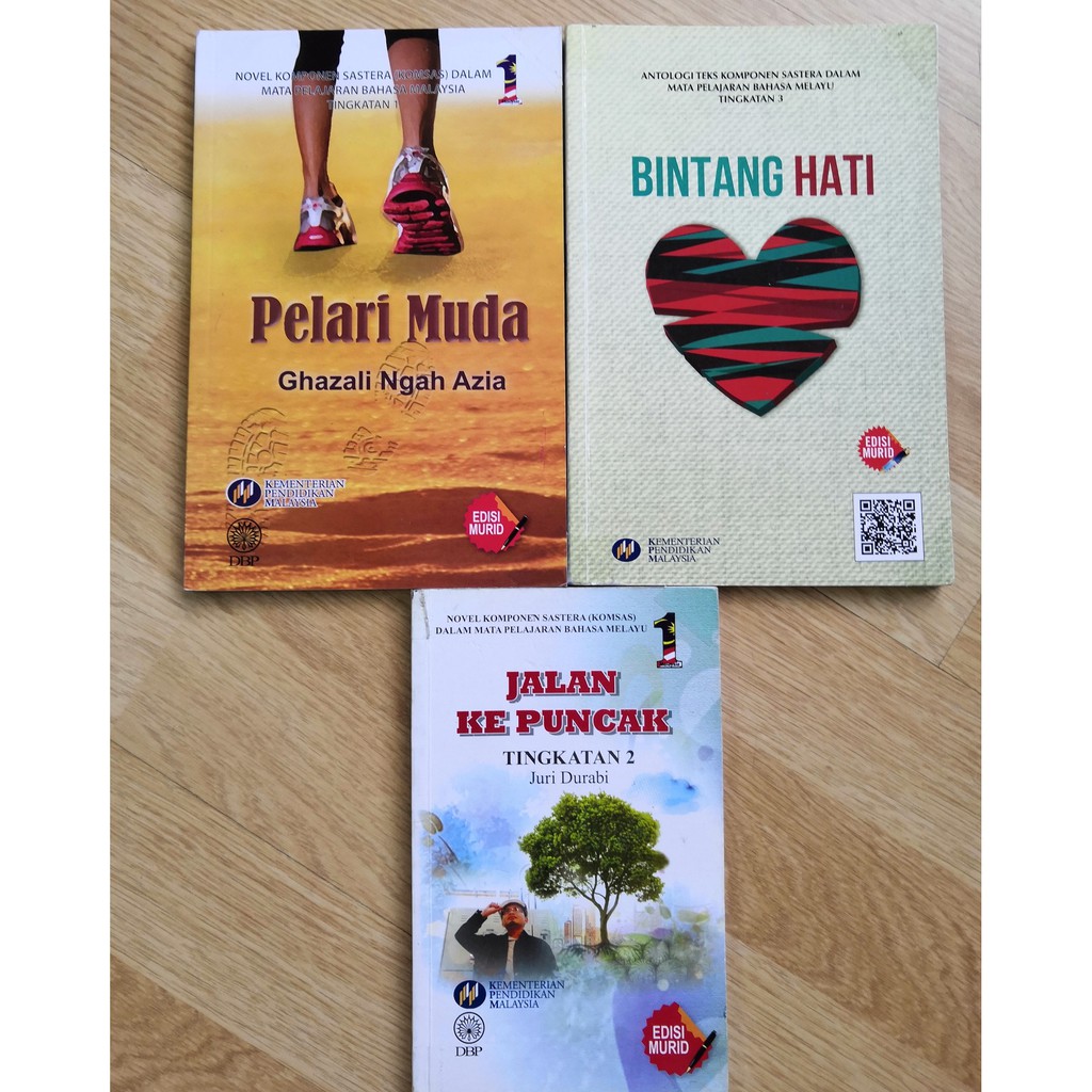 Pelari Muda Jalan Ke Puncak Bintang Hati Novel Komponen Sastera Komsas Tingkatan 1 2 3 Shopee Malaysia