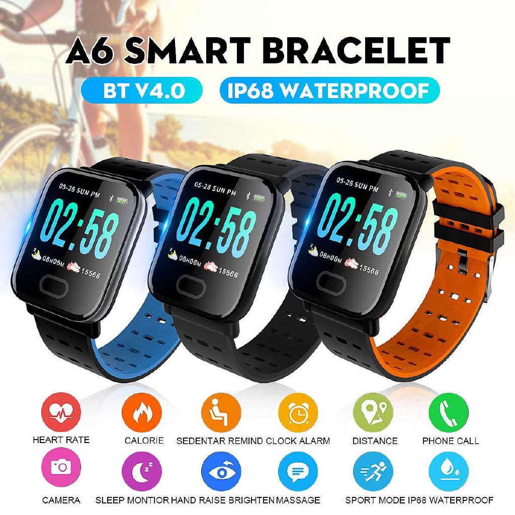 smart bracelet a6 user manual