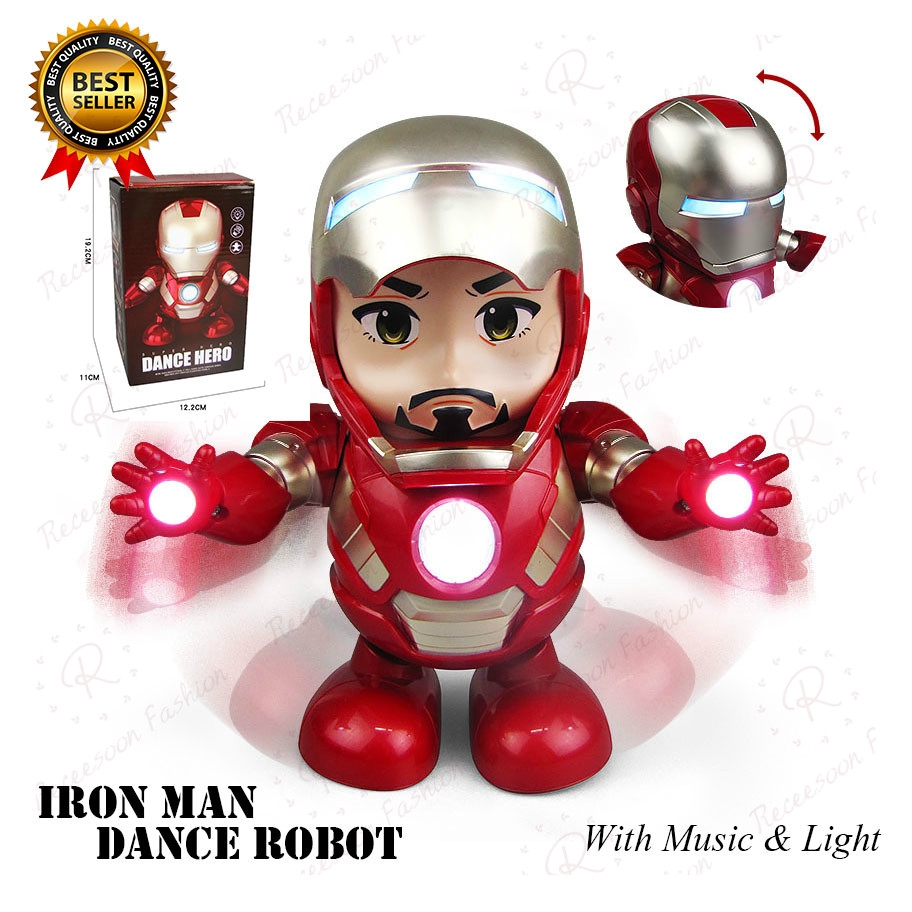 robot iron man dance