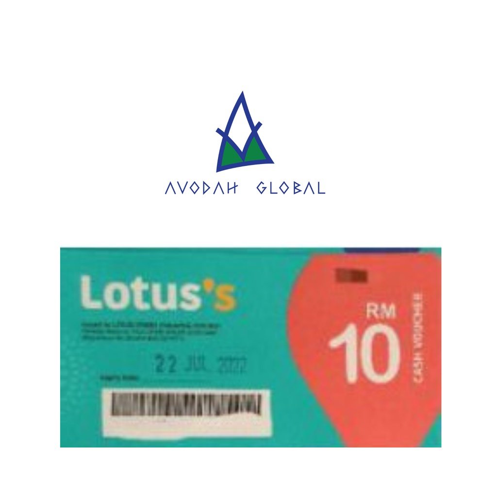 Lotus/Tesco RM10 (Expiry 2026) Gift Shopping Cash Voucher Baucer Baucar